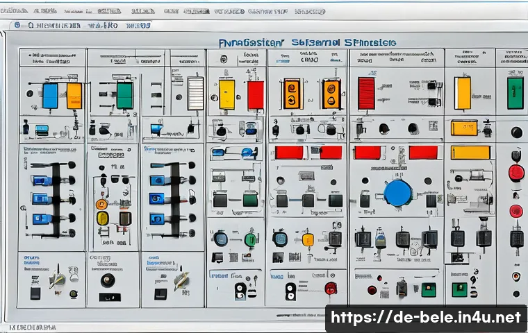 건축전기설비기사 전기 도면 작성 기본 - A detailed, professional electrical schematic diagram showing standard symbols like switches, fuses,...